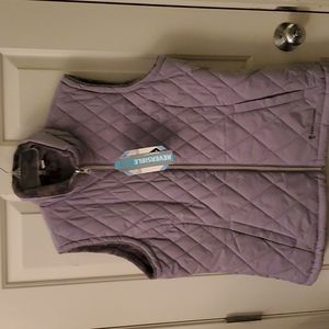 Reversible gray vest